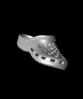 zapato escanear remera 3d print model - Mito3D