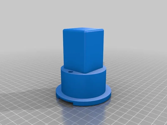 shop vac handle to reel adapter - 3d by makingofbrent on thangs 3d print model - Mito3D