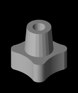short gopro screw knob 3d model thangs 3d print model - Mito3D