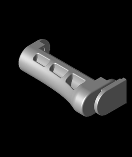 shorter filler filament spool 3d print model - Mito3D