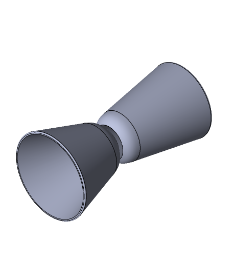 shot measuring cupsldprt 3d model steventhangs thangs 3D print model - Mito3D
