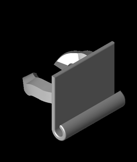 shower razor holder v3 3d model blteare thangs 3d print model - Mito3D