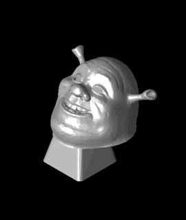 Shrek keycap fdmv1 1 stl joelembiid4 3d print model - Mito3D