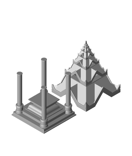 sanctuaire 3d modèle zaw moe aung 3D print model - Mito3D