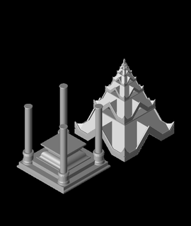 sanctuaire 3d modèle zaw moe aung 3d print model - Mito3D