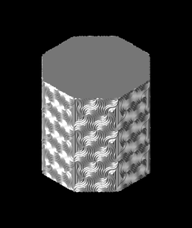 shuriken ripple vase cbobo2uco 3d print model - Mito3D