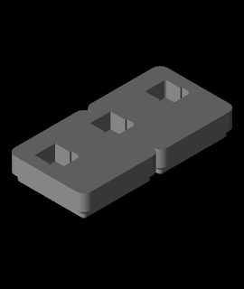 simo gridfinity holder v1obj 3d print model - Mito3D