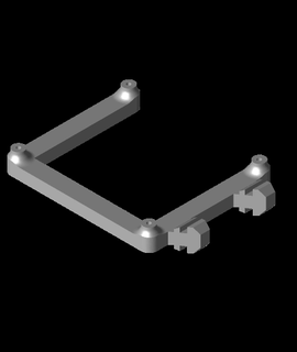 simples 3d impressora pi monte modelo Leeeam 3d print model - Mito3D