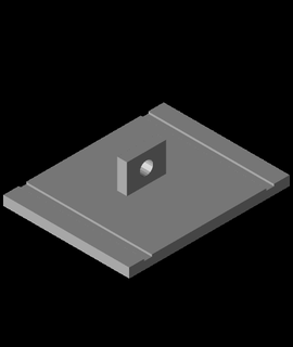 simple battery bracket 3d model chrisjdavis thangs 3d print model - Mito3D