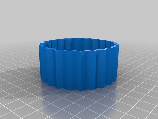 simple biscuit or scone cutter - 25 inch diameter 3d by timid possum on thangs 3d print model - Mito3D