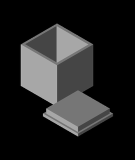 simple box lid mrkiwimeow6 3d print model - Mito3D