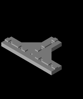 simples suporte 3d modelo happylittlepcbs 3d print model - Mito3D