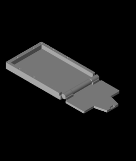 simple card wallet blair 3d print model - Mito3D