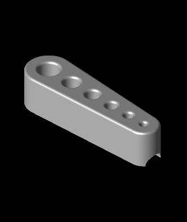 sencillo perforar guía rail plantilla 3d modelo will collin gracias 3d print model - Mito3D