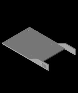 sencillo frambuesa pi racimo estante 3d modelo gracias 3d print model - Mito3D