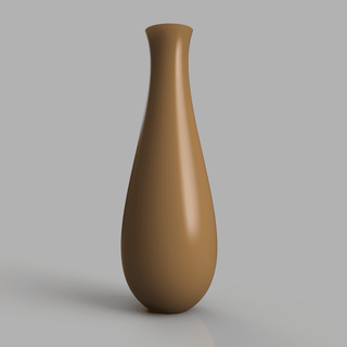 Facile Rose vase mels 3d print model - Mito3D