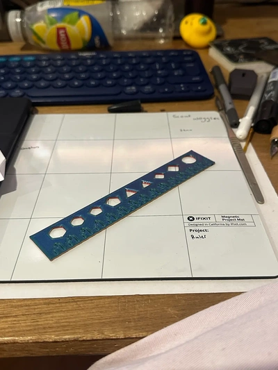simple ruler - backtoschool 3d by theethetree on thangs 3d print model - Mito3D