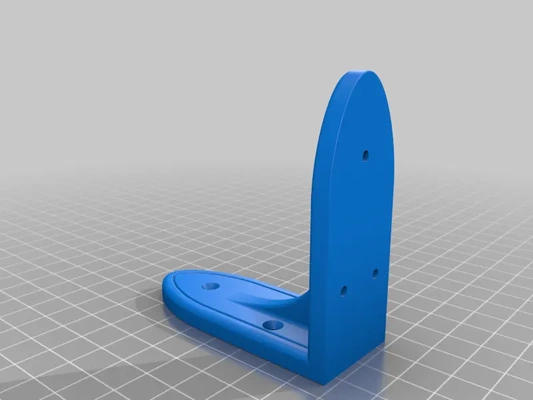 simple shelf bracket - 3d by wouldstain on thangs 3d print model - Mito3D