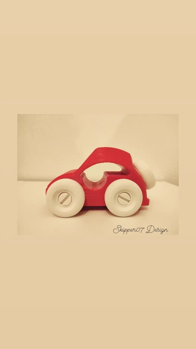 sencillo juguete coche vehiculo 3 7 3d by skipper07 on gracias compras juguetes periférico 3d print model - Mito3D
