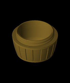 simples torção abrir barril printy hobbies jogos 3d print model - Mito3D