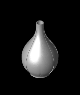 Facile vase printbunny Accueil maison jardin 3d print model - Mito3D