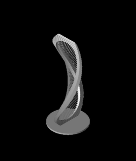 soltero cuerda giro imprimirbunny letras entretenimiento 3d print model - Mito3D