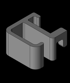 skadis cable clip sdfx 3d print model - Mito3D