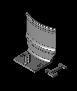 skadis auricular micrófono soporte SDFX 3d print model - Mito3D