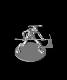 skeleton minosaur 3d model mz4250 teşekkürler 3d print model - Mito3D