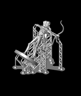 skeleton archer 3d model mz4250 thangs 3d print model - Mito3D
