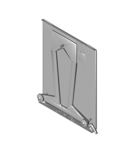 escrita 2 platform3mf 3D print model - Mito3D