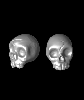 skull 3d model patrickarthk thangs 3d print model - Mito3D