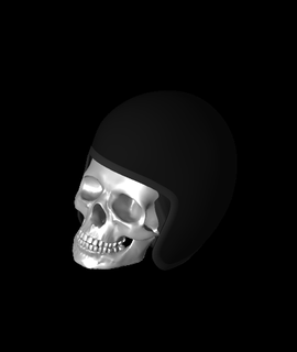 cráneo casco mrcsaurelio30 3d print model - Mito3D