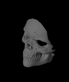 cráneo máscara conmasterjblake 3d print model - Mito3D