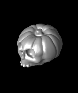 cranio pin 10stl 3d modello Gustav Karon grazie 3d print model - Mito3D