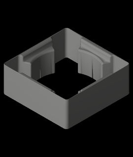 cranio teschi Rose scatola inserire 3d modello grazie 3d print model - Mito3D
