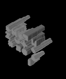 Wolkenkratzerobj bl00ddr1v3 Unternehmen industriell 3d print model - Mito3D