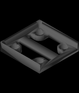 Gleitfinität Gridfinity kompatibel Schublade 3d print model - Mito3D