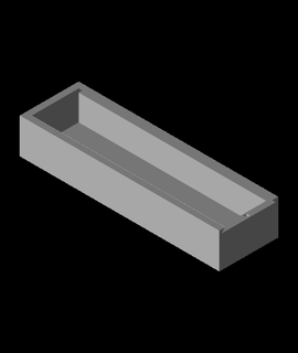sliding lid pencil box magnets 3d model thangs 3d print model - Mito3D
