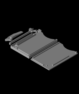 slim wallet glue screws 3d print model - Mito3D
