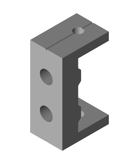 slot drilling taping jigs 3D print model - Mito3D