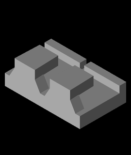 slotcar Izlemek Kulp destek klips enide Hobiler oyunlar 3d print model - Mito3D