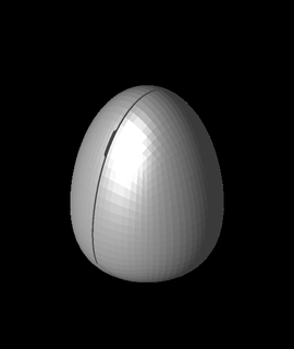 sls baskı 1 sürpriz Yumurta küçük çekmek 3d model teşekkürler 3d print model - Mito3D