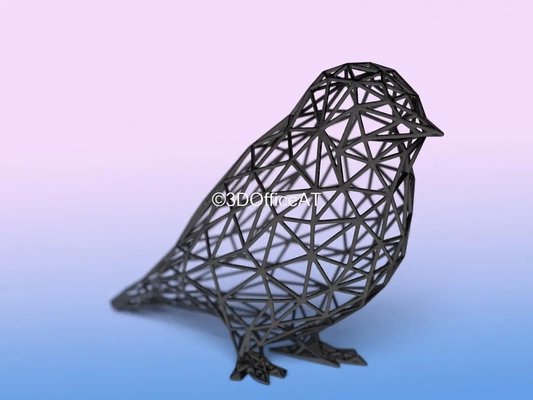 petit oiseau 3d by 3dofficeat 3d print model - Mito3D