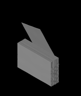 small card stack 1578obj bigbubbles2me 3d print model - Mito3D