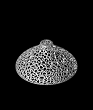small curved voronoi lamp shade 3d model evilged thangs 3d print model - Mito3D