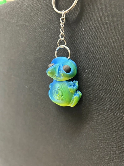 small frog keychain - 3d by built bot on thangs 3d print model - Mito3D