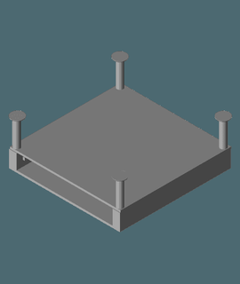 small table draw stl - brycecurran365 3d print model - Mito3D