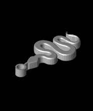 snake pendant 3d model silverxrevlis thangs 3d print model - Mito3D