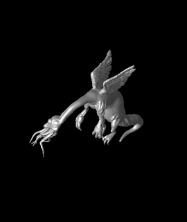 snallygaster stormcrow 3d print model - Mito3D